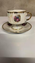 Mooie kop en schotel, lijkend op Versailles., Verzamelen, Porselein, Kristal en Bestek, Ophalen of Verzenden, Zo goed als nieuw