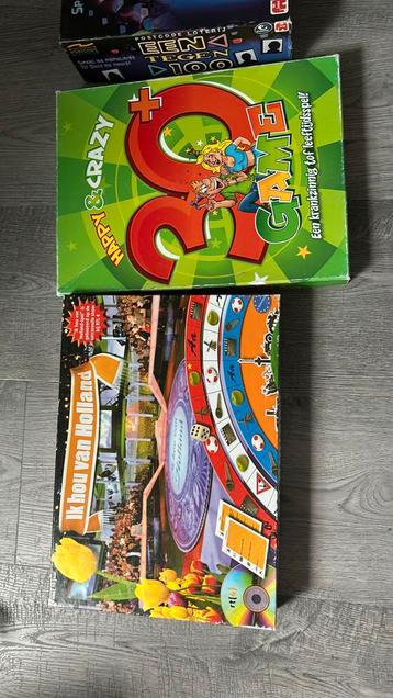 3 bordspellen beschikbaar voor biedingen