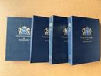4 DAVO ALBUMS MET PTT-MAPJES 1 T/M 200B, Postzegels en Munten, Verzenden, Na 1940, Postfris