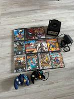 Gamecube, Spelcomputers en Games, Zwart, Met 2 controllers, Ophalen of Verzenden, Gebruikt