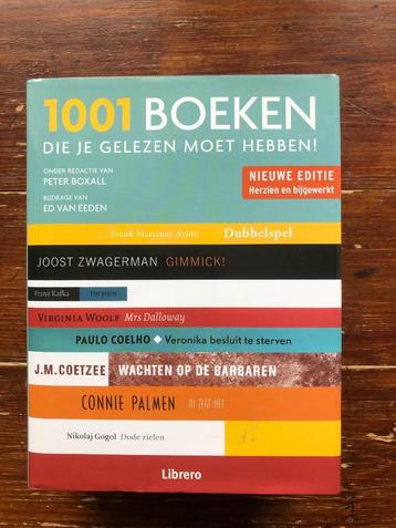 Peter Boxall 1001 boeken die je gelezen moet hebben 2017 beschikbaar voor biedingen