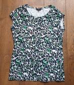 Groen Zwart Wit Shirt Enjoy (M), Kleding | Dames, T-shirts, Maat 38/40 (M), Enjoy, Ophalen of Verzenden, Korte mouw