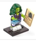 LEGO marvel serie 2 colmar2-5 She Hulk, Ophalen of Verzenden, Nieuw