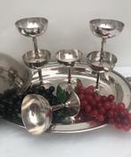 6 Antieke Hotelzilver Coupes - Seinpost  Scheveningen Jr 20, Antiek en Kunst, Antiek | Servies los, Ophalen of Verzenden