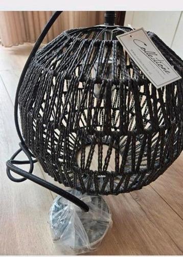 Collectione Hanglamp | Zwart Rotan | Ø13 cm | Nieuw
 beschikbaar voor biedingen