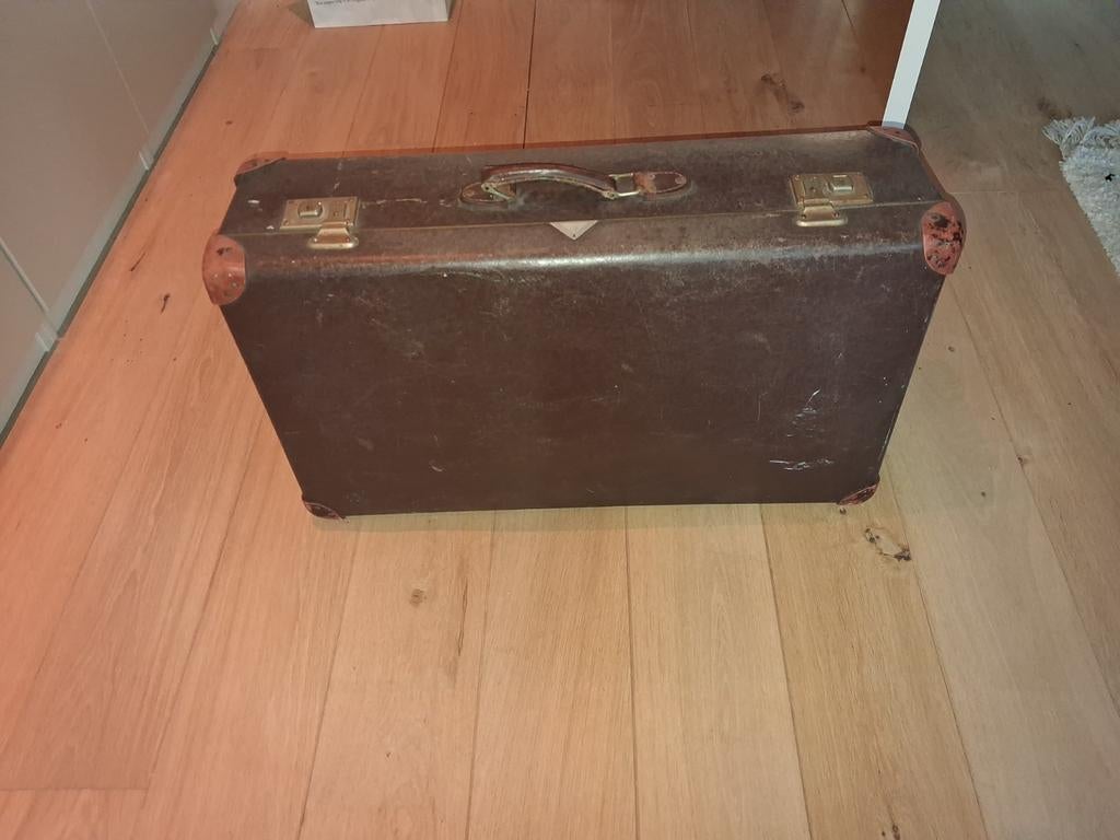 Koffer, brocante, Antiek en Kunst, Curiosa en Brocante, Ophalen