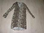 panterprint damestuniek/jurk van Juul & Belle, maat L, Bruin, Maat 42/44 (L), Ophalen of Verzenden, Zo goed als nieuw