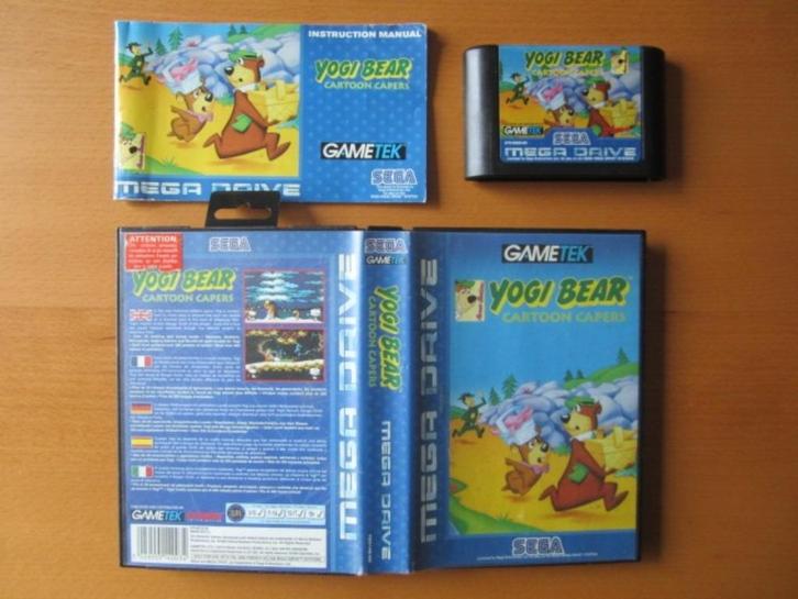 Yogi Bear Sega Mega Drive Megadrive, Spelcomputers en Games, Games | Sega, Mega Drive, Platform, 1 speler, Vanaf 3 jaar, Ophalen of Verzenden
