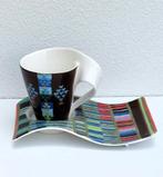 Villeroy&Boch New Wave cappuccino kop en schotel   (250730), Nieuw, Ophalen of Verzenden, Overige stijlen, Kop(pen) en/of Schotel(s)
