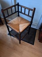 Rieten hoek stoel, Antiek en Kunst, Ophalen
