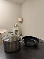 Soeppan en koekenpan Rudolph’s, Ophalen, Nieuw, Rvs, Koekenpan of Braadpan