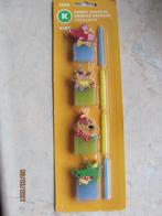 NIEUW in verpakking HEMA Dieren Taart KAARSJES 8-delig kaars, Ophalen of Verzenden, Nieuw, Versiering, Verjaardag