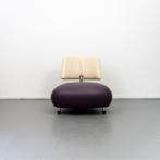 1x Leolux Pallone Fauteuil Paars/Groen/Wit - Chroom, Huis en Inrichting, Niet ingevuld, Niet ingevuld, 75 tot 100 cm, Ophalen of Verzenden