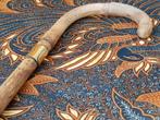 Mooie antieke Engelse wandelstok van palmhout 86 cm., Ophalen of Verzenden