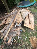 Sloophout / kachelhout / haardhout / knutselhout, Tuin en Terras, Haardhout, Minder dan 3 m³, Ophalen