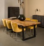 *OPRUIMING* Eetkamertafel Eettafel Nicosia €689 NU €519 (3), Tafel Eettafel Eetkamertafel Nicosia Mango Bruin Gratis Bezorgin