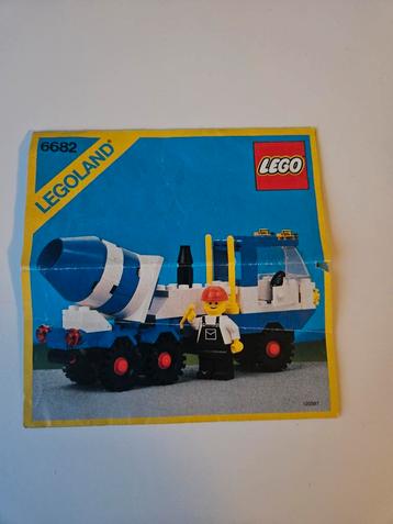 Lego Cementwagen 6682 - Vintage Legoland! beschikbaar voor biedingen