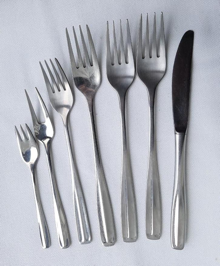 Gero 725 Mondetti, 735 Grandetti & 745 Vivanti - Bestekdelen, Huis en Inrichting, Keuken | Bestek, Zo goed als nieuw, Los bestek