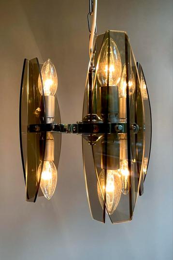 Veca Fontana Arte Murano Glas Hanglamp beschikbaar voor biedingen