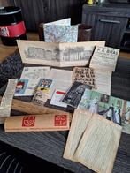 7x Verrassingspakketje met vintage documenten, Hobby en Vrije tijd, Scrapbooking, Overige typen, Gebruikt, Verzenden