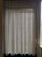 Vitrage, Huis en Inrichting, Stoffering | Gordijnen en Lamellen, Ophalen, Gebruikt, 200 cm of meer, Wit