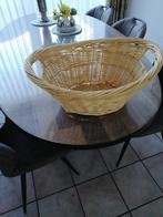 rieten draagmand ovaal zgan zie alle foto,s, Huis en Inrichting, Woonaccessoires | Schalen en Manden, Mand, Ophalen of Verzenden