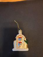 Glazen Kerstbal Huisje, Ophalen of Verzenden, Zo goed als nieuw