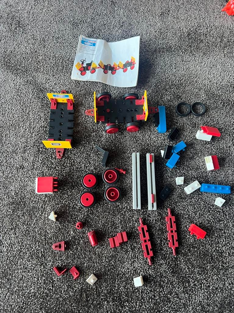 Fischer Technik bagage wagen Gepackwagen, Kinderen en Baby's, Speelgoed | Educatief en Creatief, Ophalen of Verzenden, Gebruikt