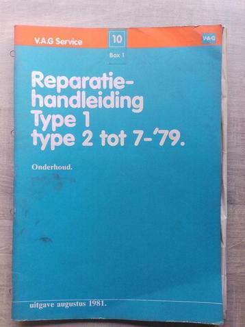 Werkplaatsboek Vw Type 1 & 2 Kever Transporter T2 onderhoud beschikbaar voor biedingen
