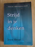 Strijd in je denken - Joyce Meyer, Boeken, Ophalen of Verzenden, Gelezen, Overige onderwerpen, Joyce Meyer