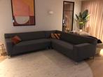 Hoekbank jamé (suze) grijs met chrome poten, Huis en Inrichting, Ophalen, Zo goed als nieuw