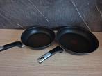 Tefal pannen set, Ophalen of Verzenden, Zo goed als nieuw, Koekenpan of Braadpan, Keramische plaat