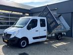 Renault Master T35 2.3 dCi L3 DC Kipper Pick-up Open laadbak, Auto's, Bestelauto's, Voorwielaandrijving, Stof, Gebruikt, 4 cilinders
