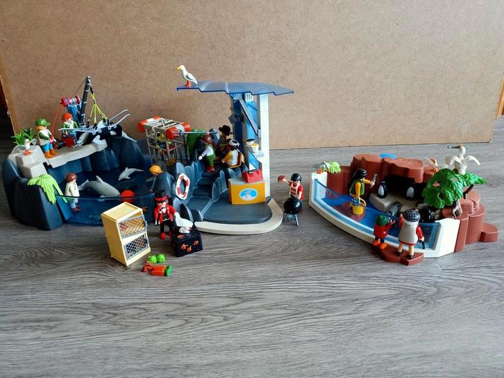 Playmobil Dierenpark Set, Kinderen en Baby's, Speelgoed | Playmobil, Gebruikt, Complete set, Ophalen of Verzenden