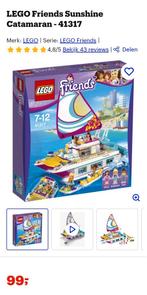 LEGO Friends Catamaran 41317, Ophalen of Verzenden, Zo goed als nieuw