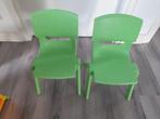 2 groene kinderstoeltjes, Ophalen of Verzenden, Gebruikt, Stoel(en)