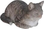 Nieuwe Kattenbeelden - Zittend, Slapend & Dromend, Tuin en Terras, Tuinbeelden, Ophalen of Verzenden, Nieuw, Kunststof, Dierenbeeld