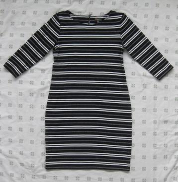 Street One gestreepte jurk blauw-wit, maat 38 beschikbaar voor biedingen