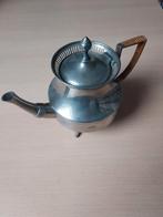 oude vernikkelde theepot, art deco stijl, Ophalen