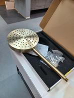 Hoofddouche geborsteld messing, Doe-het-zelf en Verbouw, Sanitair, Niet ingevuld, Nieuw, Niet ingevuld, Ophalen