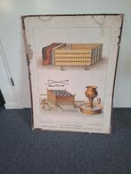 Oude prent: De Tabernakel van Buiten, Ophalen of Verzenden, Geschiedenis