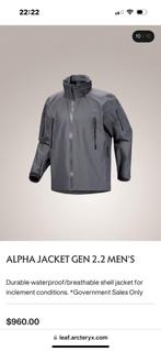 Arc teryx, LEAF, Alpha jacket, hardshell, Airsoft, NIEUW, Ophalen of Verzenden, Overige soorten, Nederland, Kleding of Schoenen