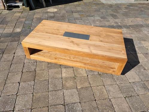 Salontafel met ethanol brander Ruby Fires, Huis en Inrichting, Tafels | Salontafels, Zo goed als nieuw, Minder dan 50 cm, 50 tot 100 cm