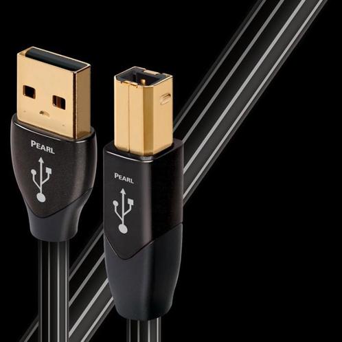 Audioquest pearl usb, 1,5 meter., Audio, Tv en Foto, Versterkers en Receivers, Zo goed als nieuw, Stereo, Overige merken, Ophalen