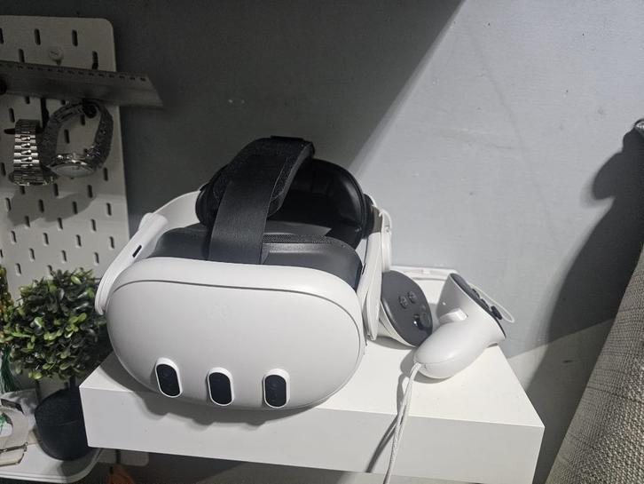 Meta Oculus Quest 3 | 512GB | Met Headstrap, Spelcomputers en Games, Virtual Reality, Zo goed als nieuw, Pc, VR-bril, Ophalen of Verzenden