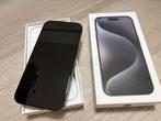 Apple iPhone 15 Pro 256GB | Black Titanium | ZGAN | Extra's, 256 GB, Zwart, Ophalen of Verzenden, Zo goed als nieuw