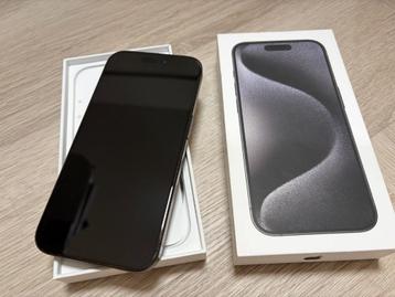 Apple iPhone 15 Pro 256GB | Black Titanium | ZGAN | Extra's beschikbaar voor biedingen