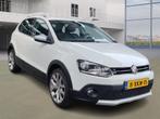 Volkswagen Polo 1.2 TSI Cross 1e Eigenaar +NAP NL-auto, Stof, Gebruikt, Euro 6, Wit