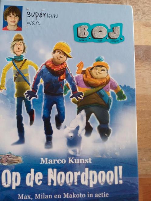 Marco Kunst - Op de Noordpool!, Boeken, Kinderboeken | Jeugd | 10 tot 12 jaar, Zo goed als nieuw, Ophalen of Verzenden
