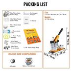 Button machine - buttons - speldjes verzameling, Niet ingevuld, Niet ingevuld, Nieuw, Ophalen of Verzenden